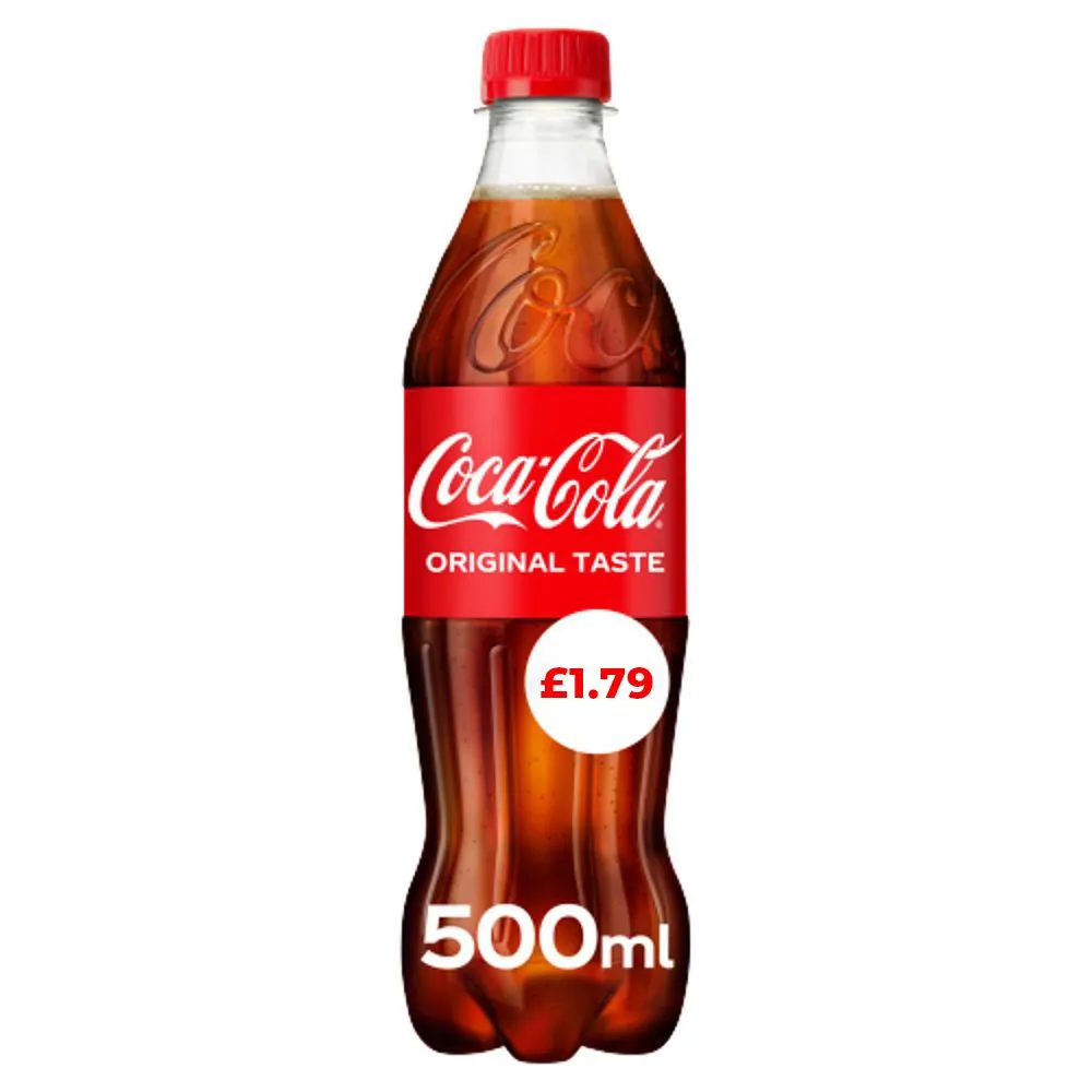 Coca cola regular pm£1.79