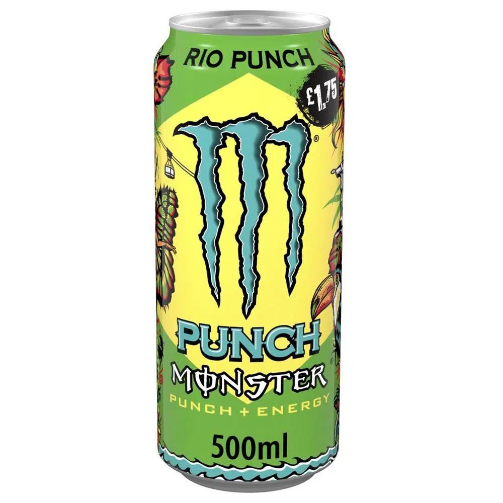 Monster juiced rio punch pmp£1.75