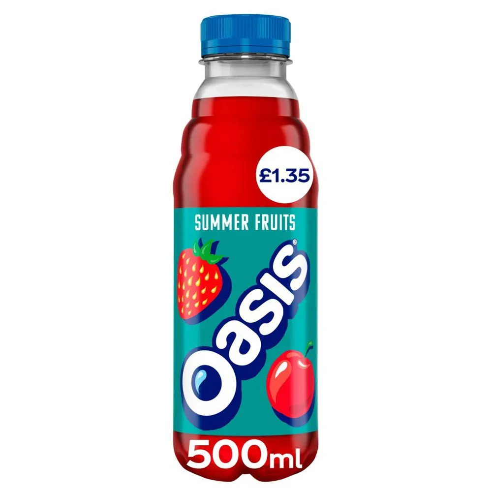 Oasis summer fruit pmp£1.40 (bottle)