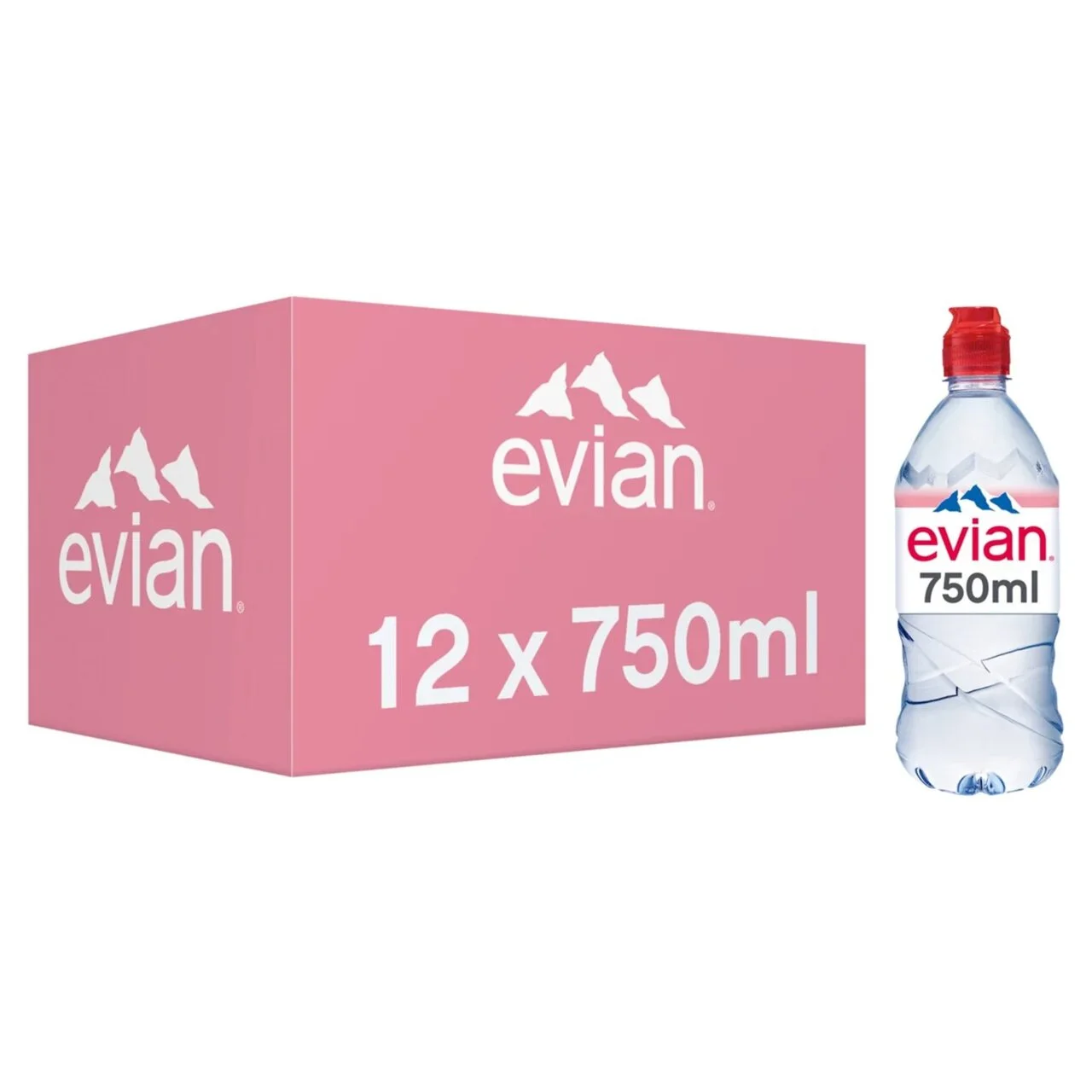 Evian water sport cap