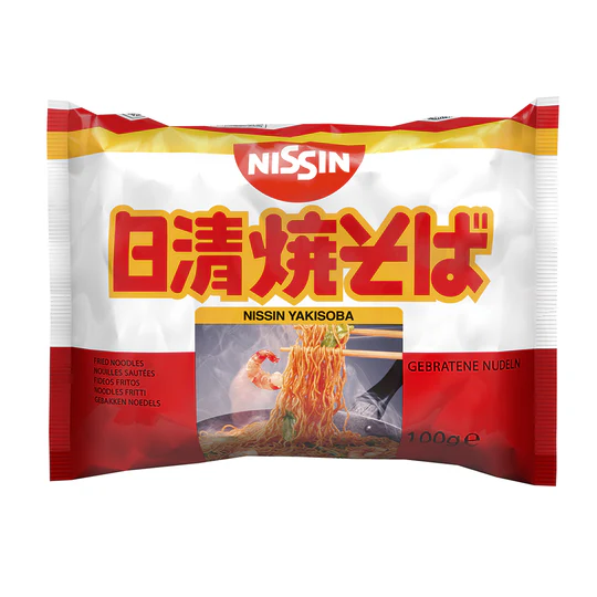 Nissin soba demae ramen yakisoba