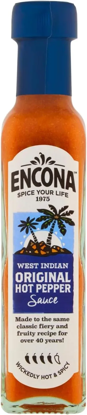 Encona west indian orginalhot pepper sauce pm£1.19