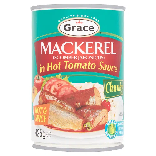 Grace mackerel in tomato & chilli