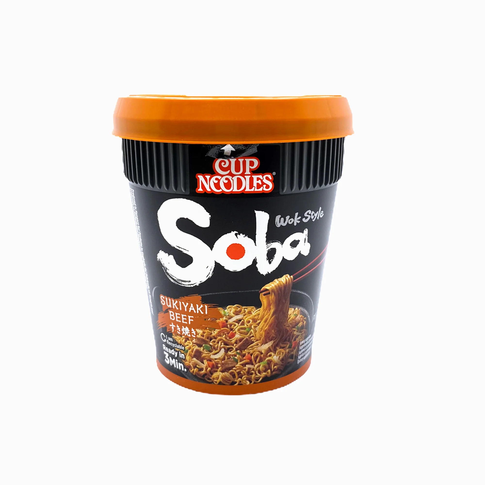 Nissin Soba Noodles Sukiyaki Beef