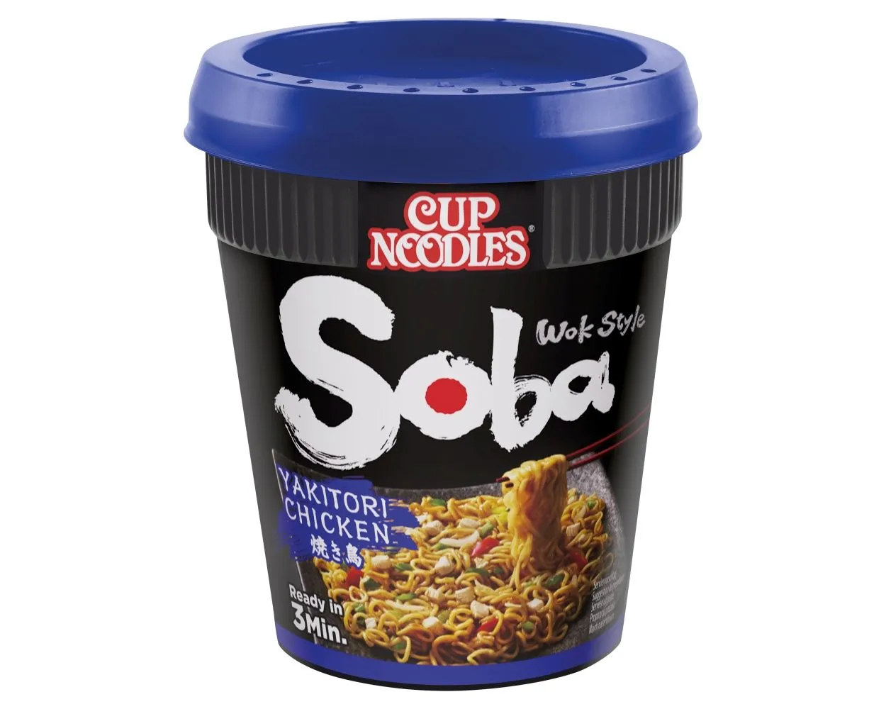 Nissin soba noodles yakitori