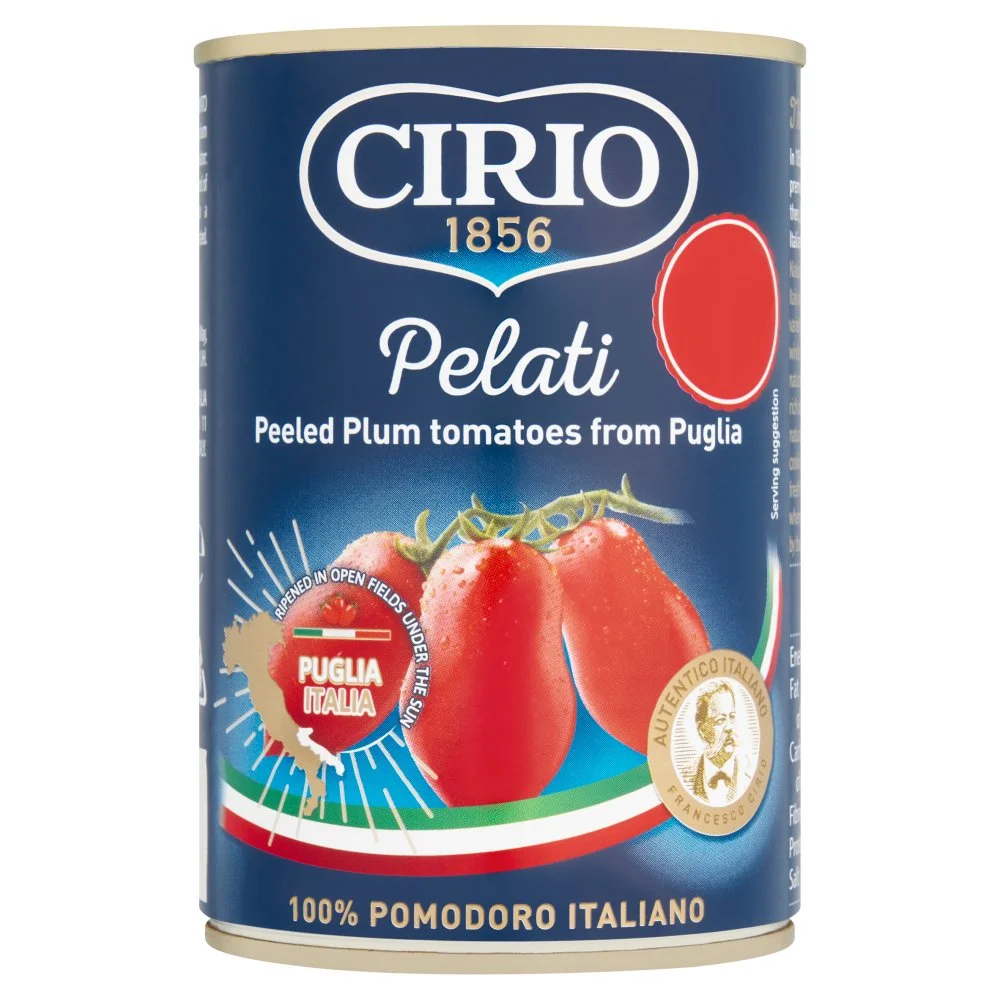 Cirio Tomatoes Peeled PM £1.30