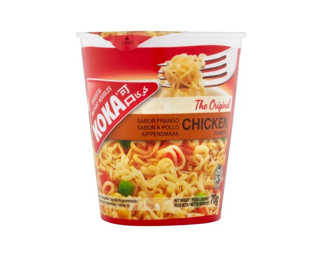 Koka noodles chicken