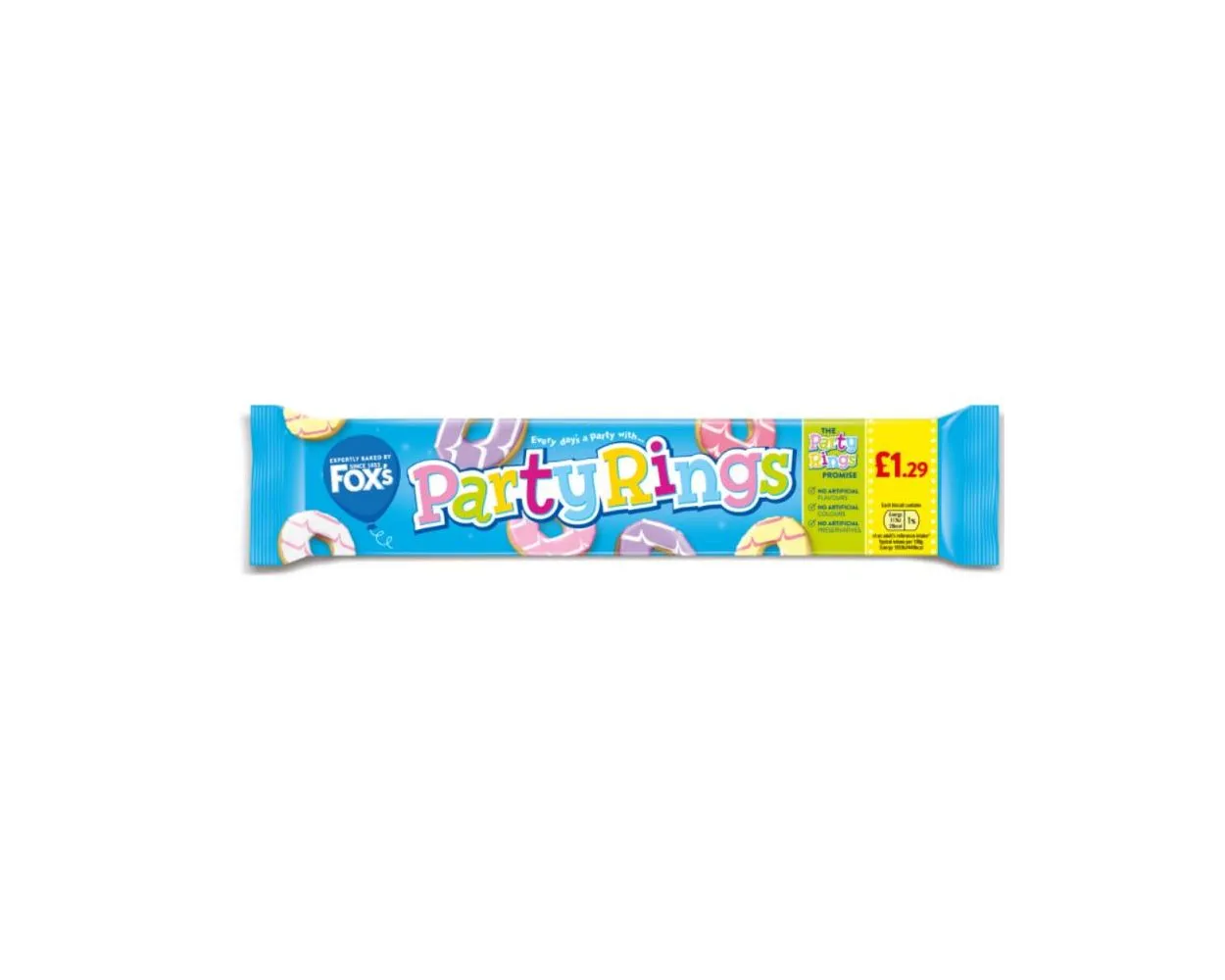 Foxs Party Rings PM £1.29