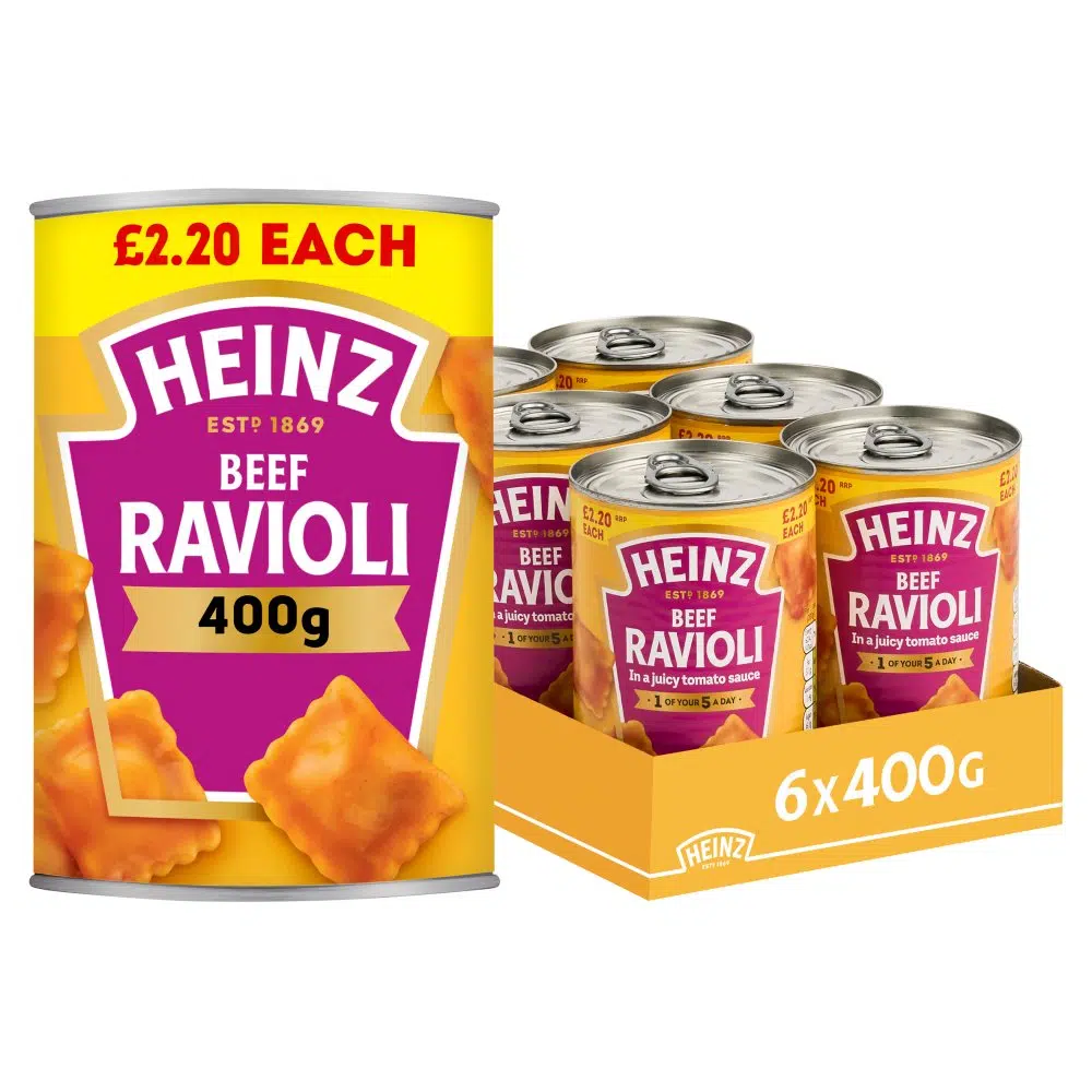 Heinz Ravioli PM £2.20