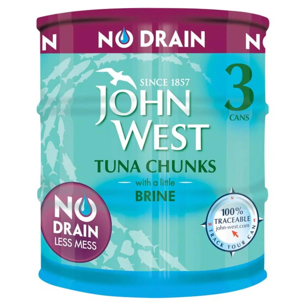 John West Tuna Steak In Brine