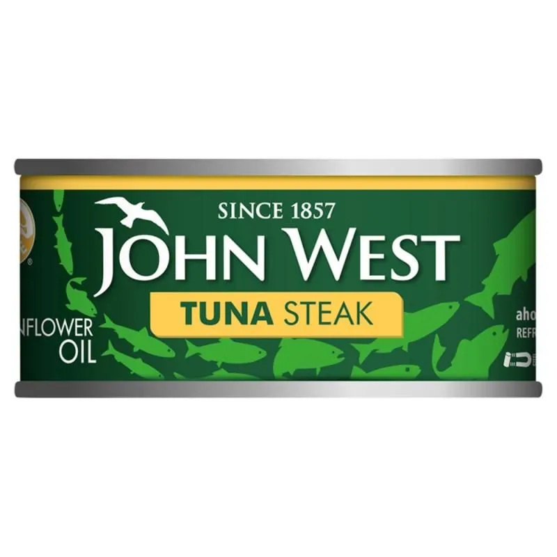 John west tuna steak in brine