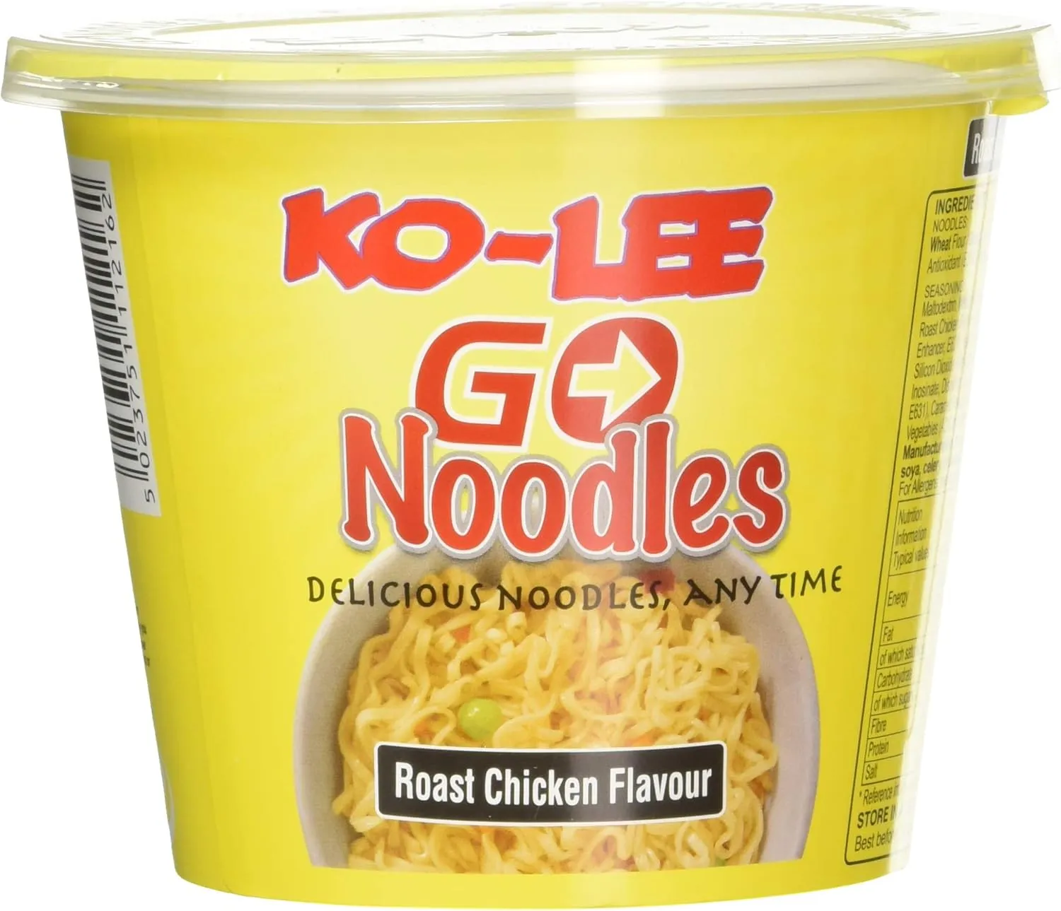 Ko-lee go cups noodles rst chicken