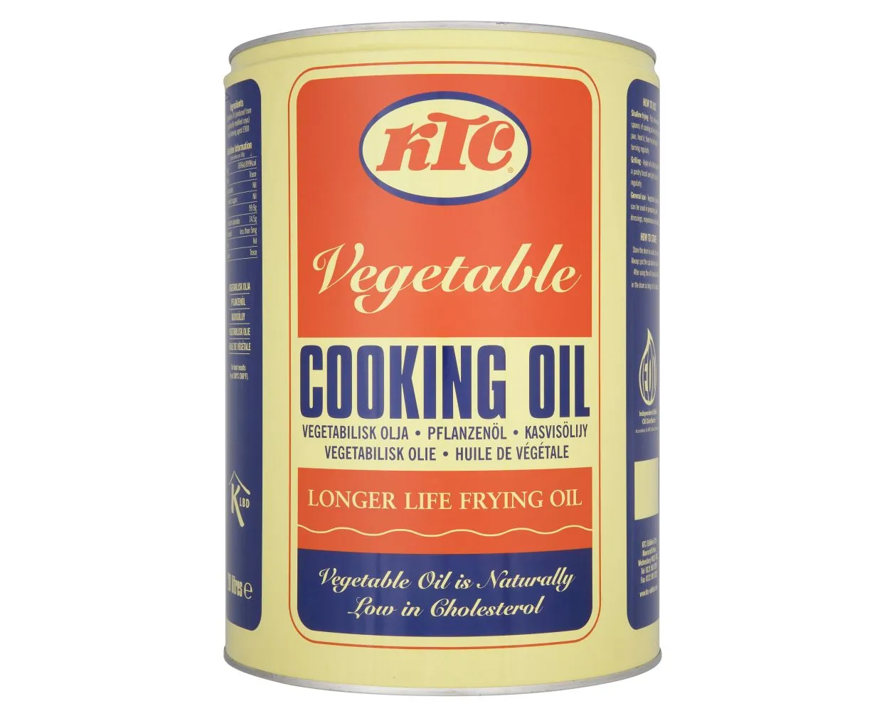 Ktc Vegetable Oil Drum 20 Ltr