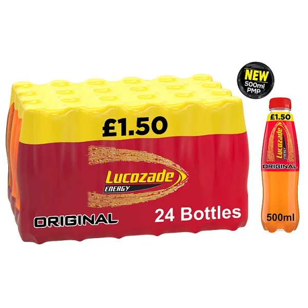 Lucozade energy original pmp£1.50