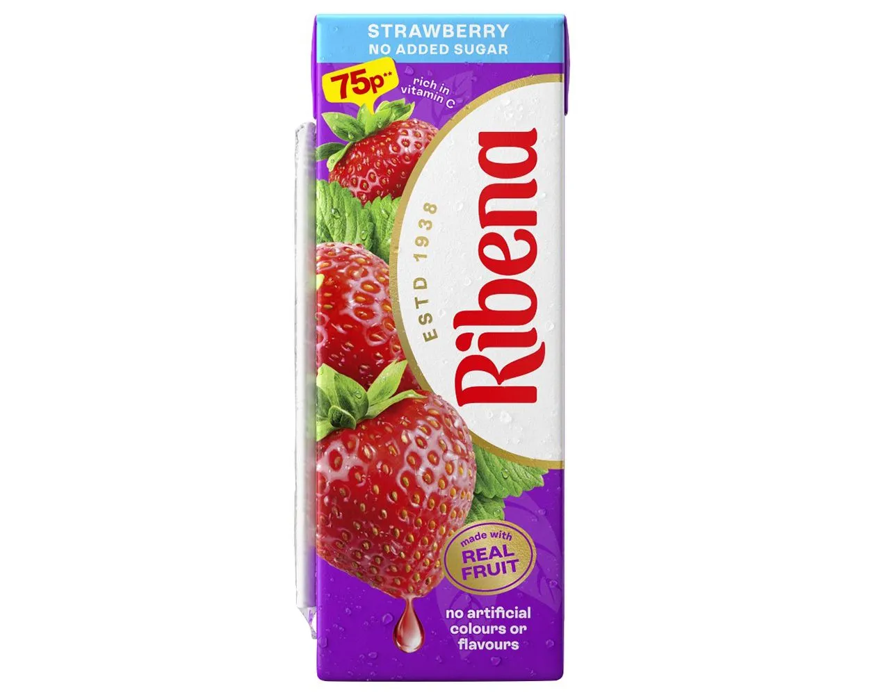 Ribena strawberry pmp£0.75