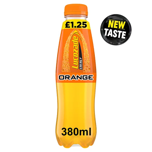Lucozade energy orange pmp£1.50