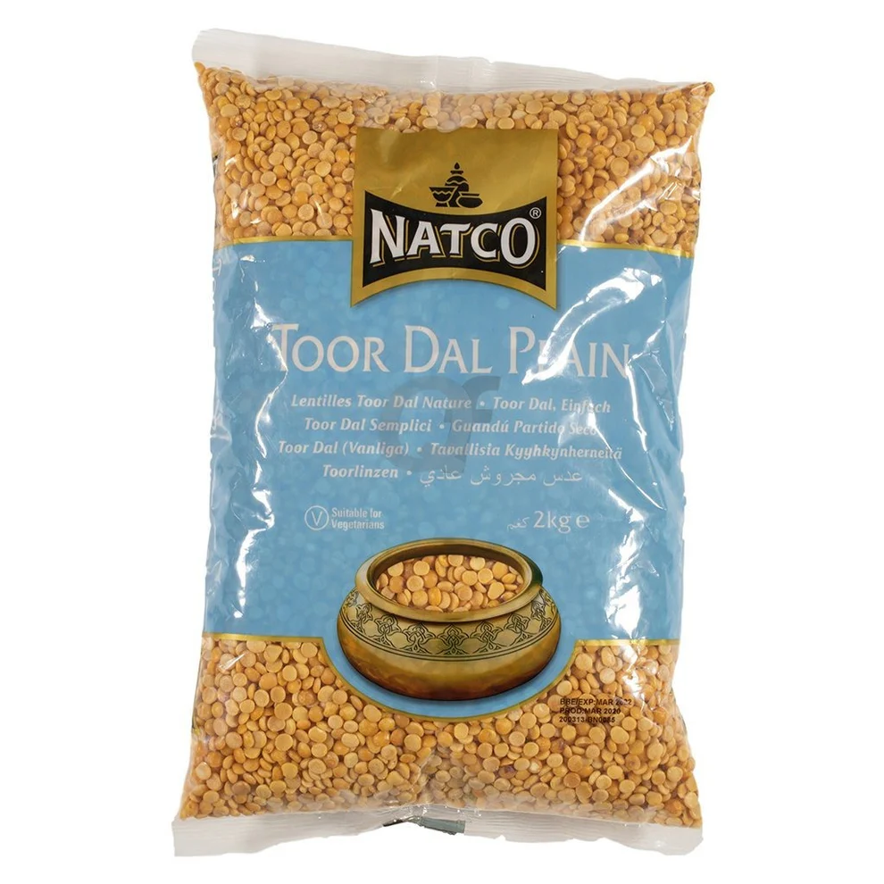 Natco toor dal plain