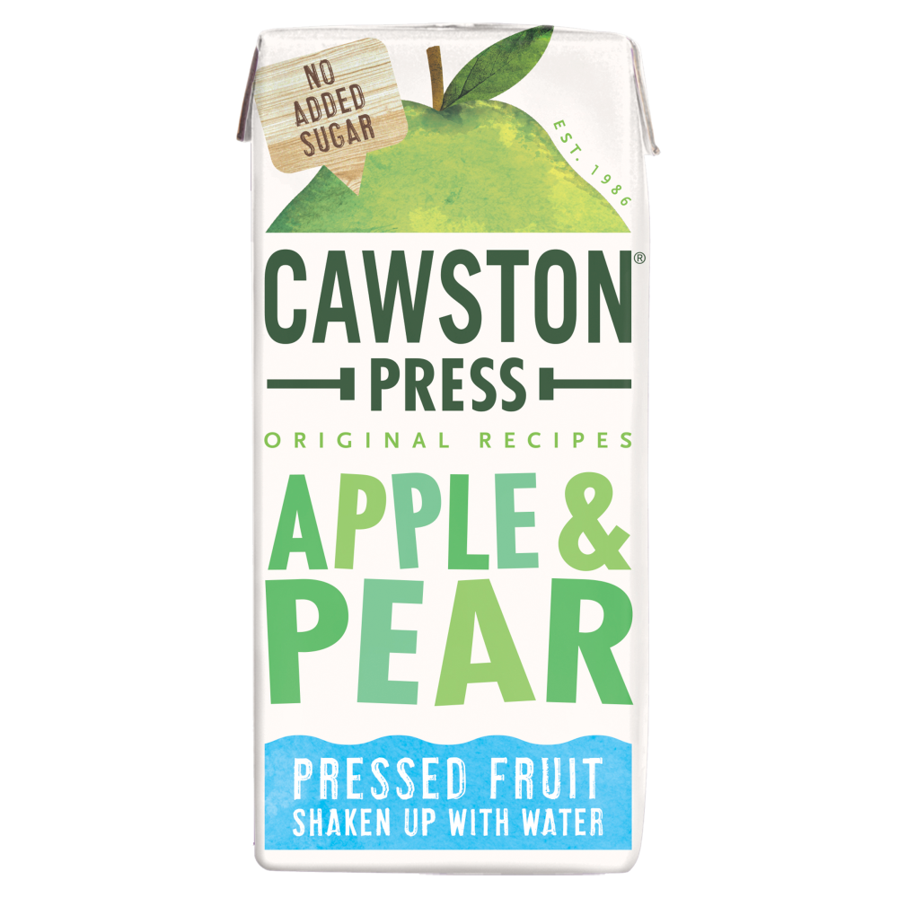 Cawston apple & pear carton