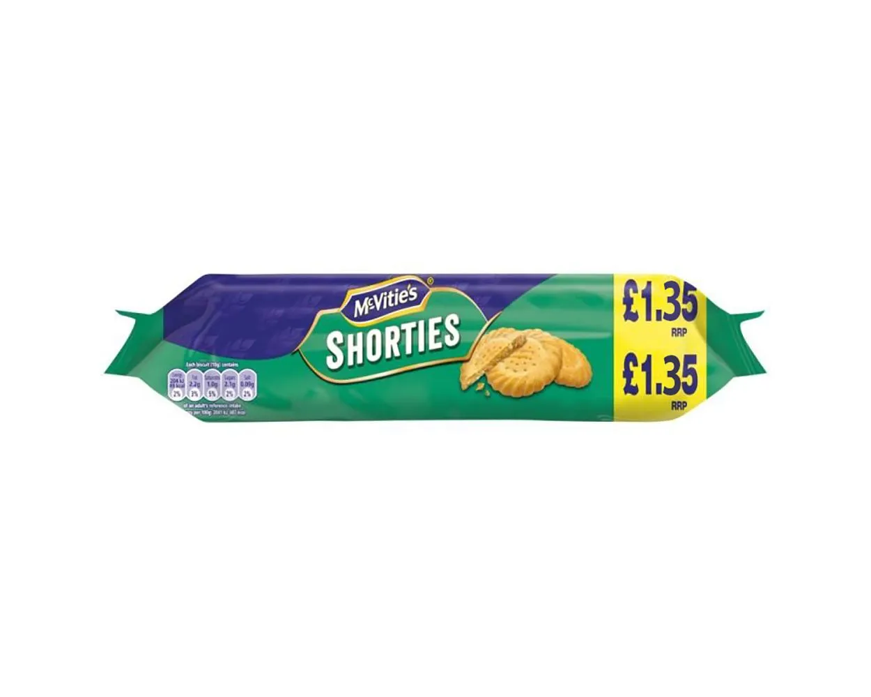 Mcvities shorties pmp £1.35