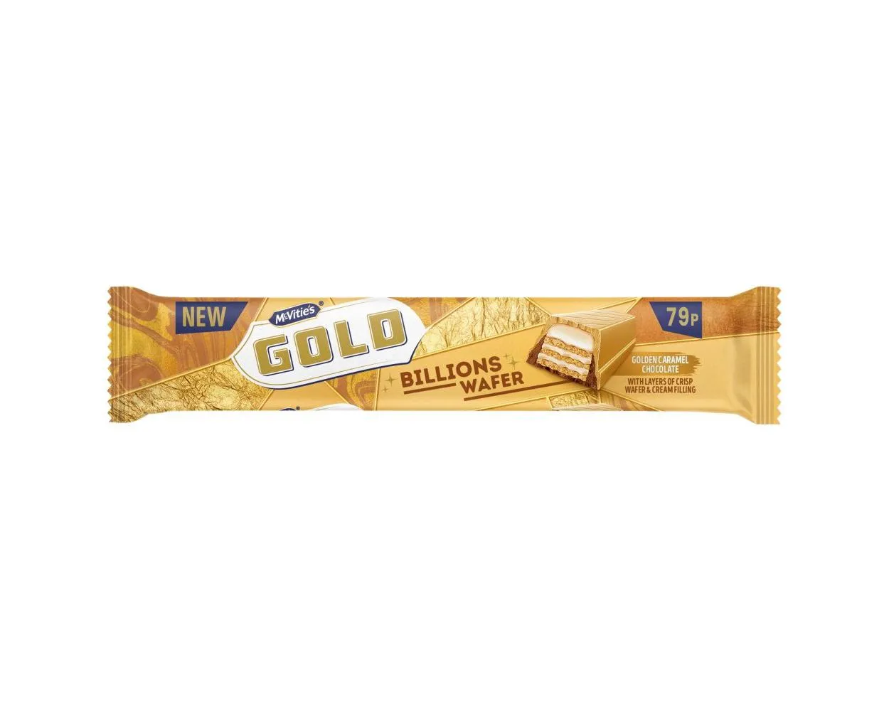Mcvities Gold Billion Bar PM £0.79