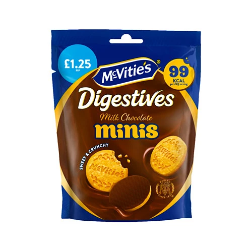 Mcvities mini chocolate digestive pmp £1.25