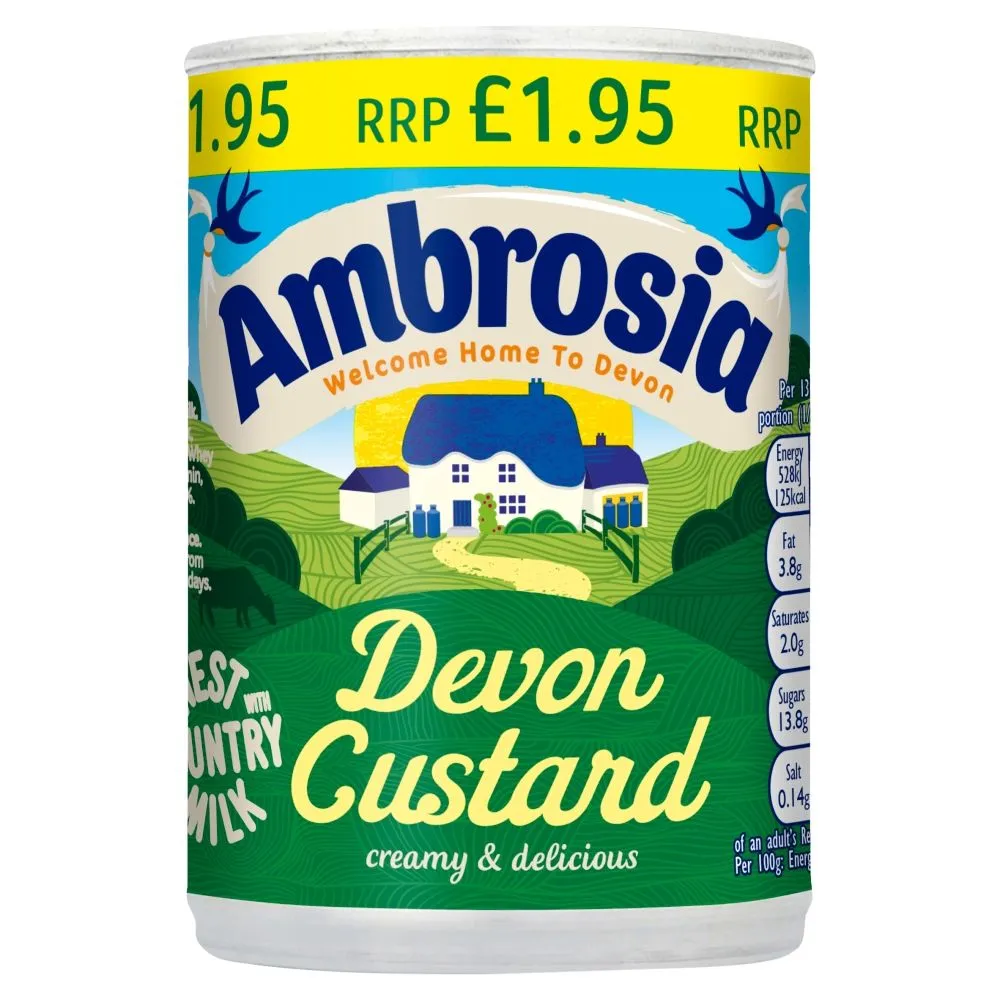 Ambrosia Custard Can PM £1.95