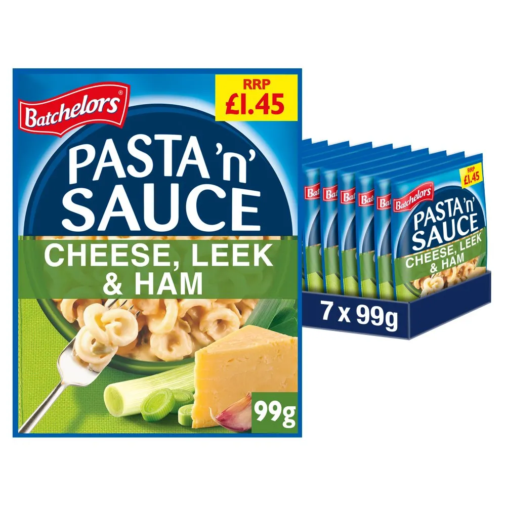 Batch pasta in sauce chse lk&hampm£1.45