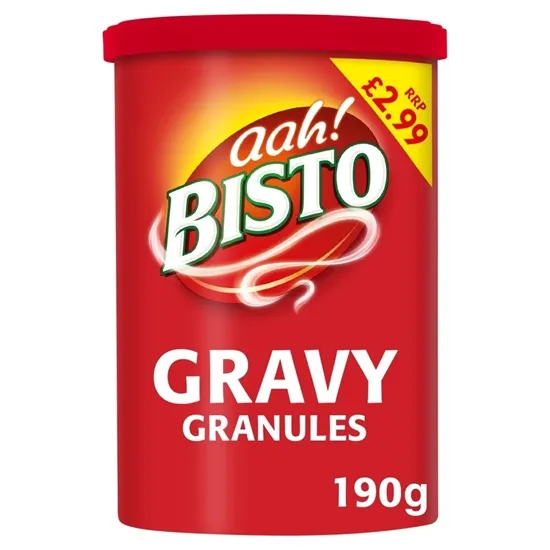 ***bisto granules gravy beef pm £2.99