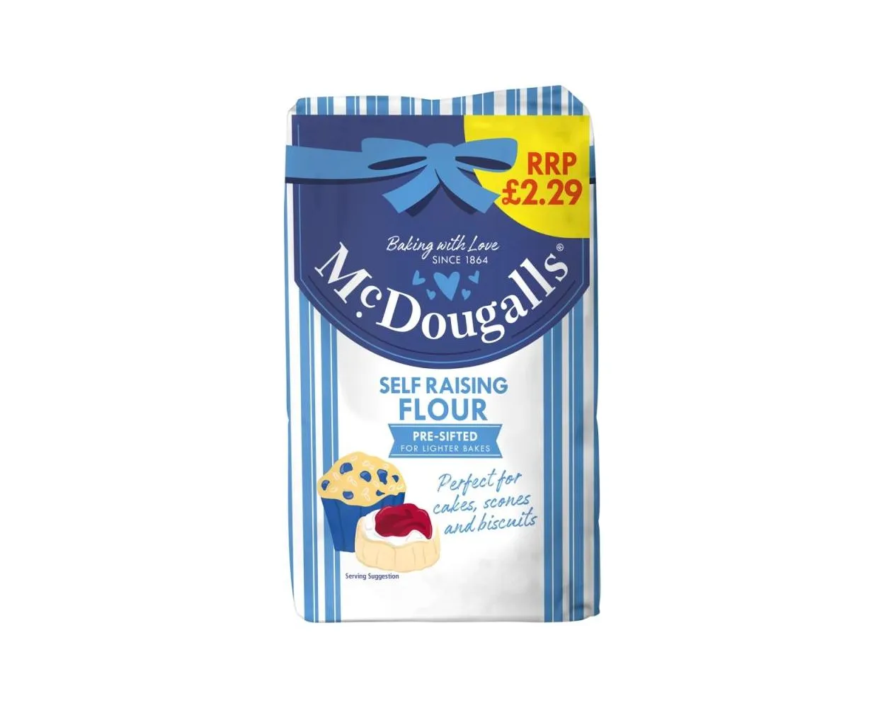 Mcdougalls self raising pmp£2.29