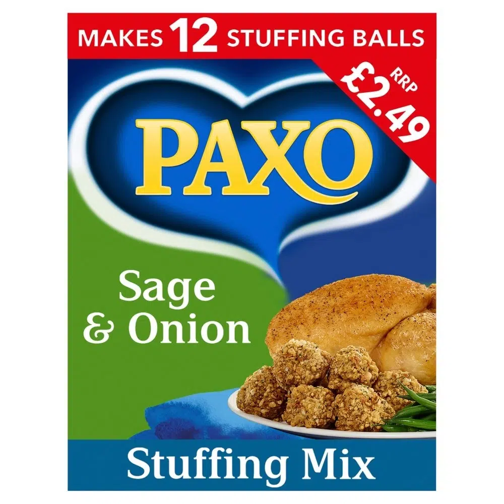 Paxo Sage & Onion Stuffing PM £2.49