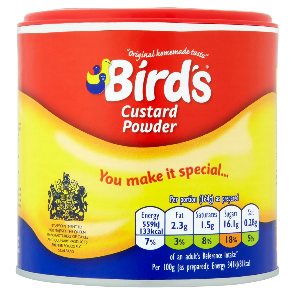 Birds Custard Powder PM £1.75