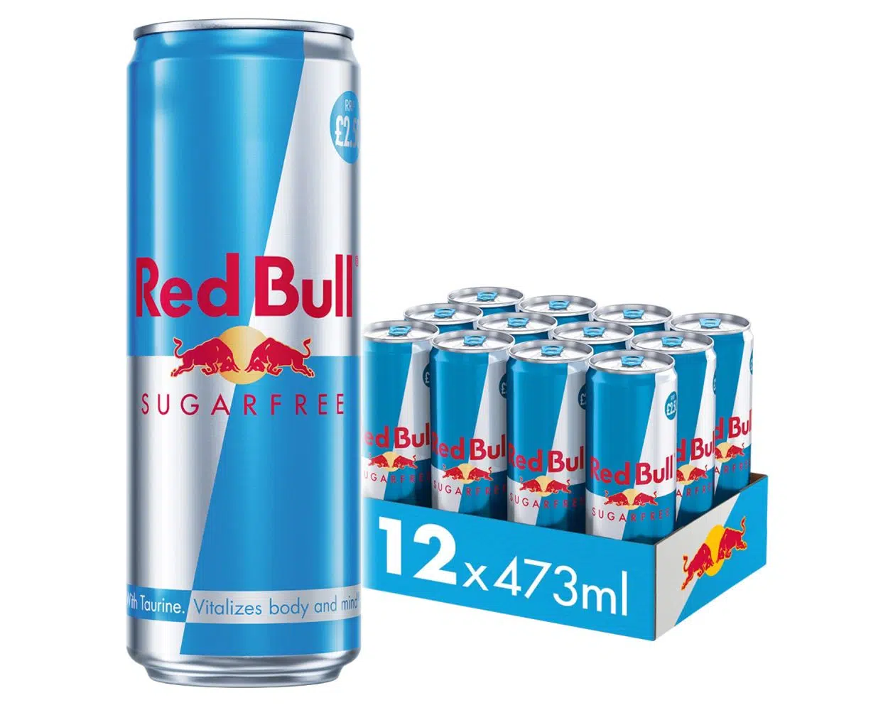 Red bull sugar free pm £2.50