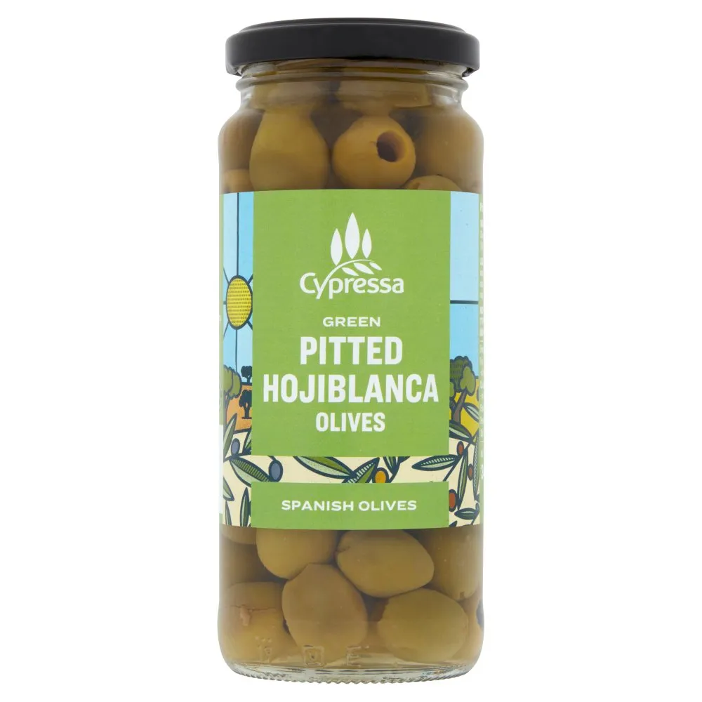 Cyprus pitted green olives