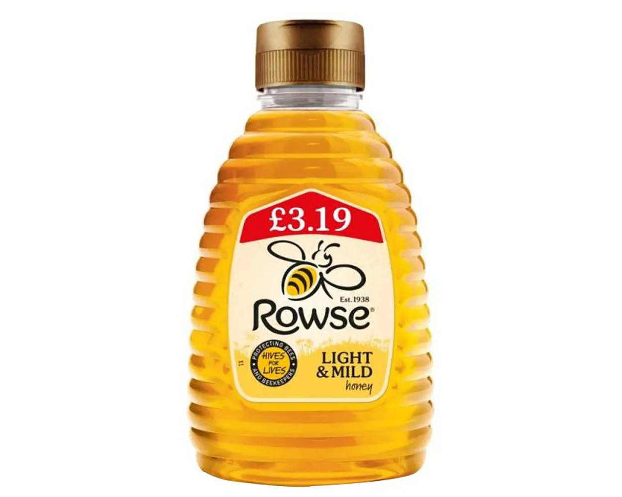 Rowse Squeezy Light & Mild Honey PM £2.69