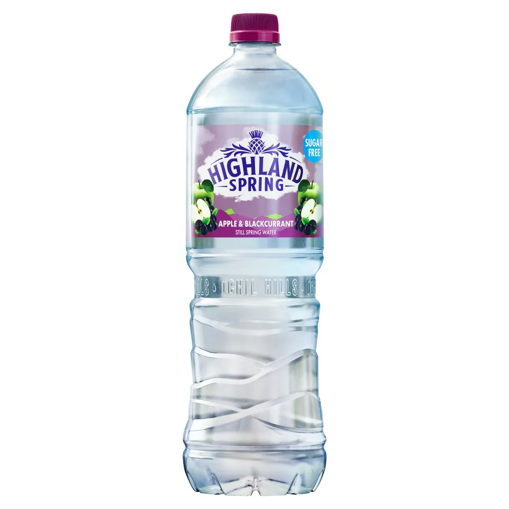 Highland spring apple & blackcurrent