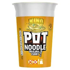 King pot noodle original curry