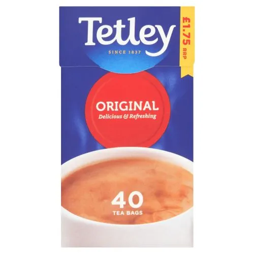 Tetley tea bags pmp£1.75