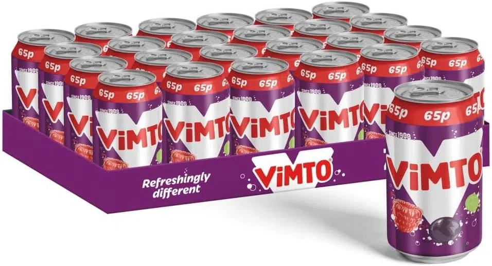 Vimto original can pm 75p