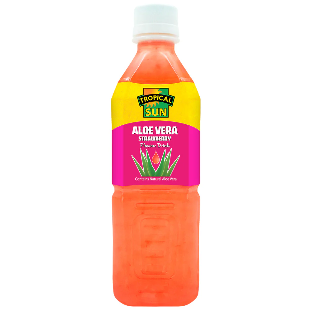 Tropical sun aloe vera strawberry