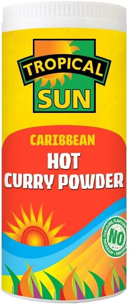 Tropical sun hot curry powder
