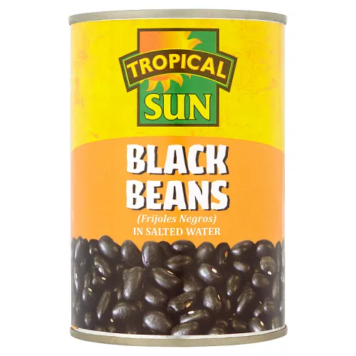 Tropical sun black eye beans can