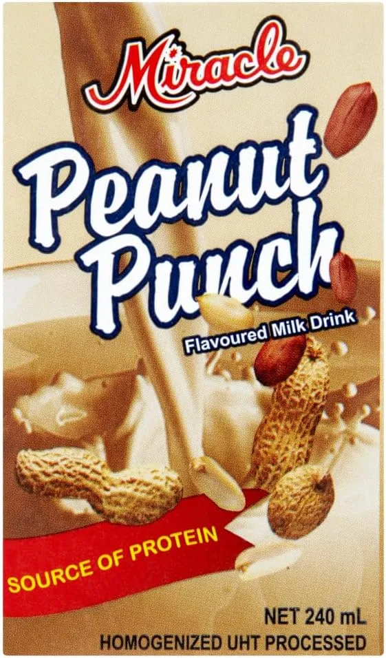 Miracle peanut punch flavoured milk