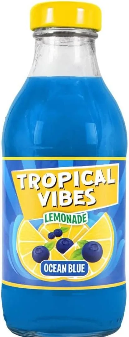 Tropical vibes ocean blue