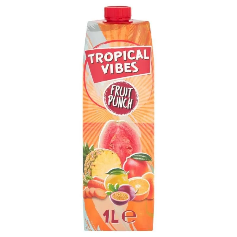 Tropical Vibes Fruit Punch 1ltr