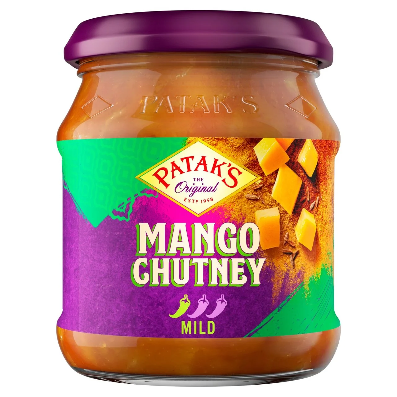 Pataks mango chutney(hot)