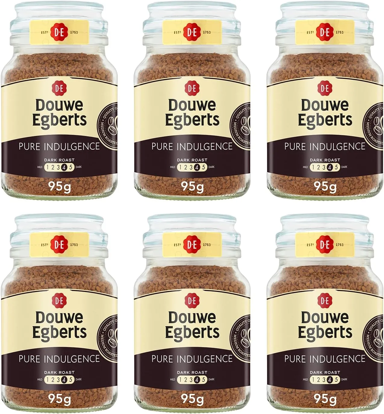 Douwe egberts pure gold med roast inst coffe£5.80