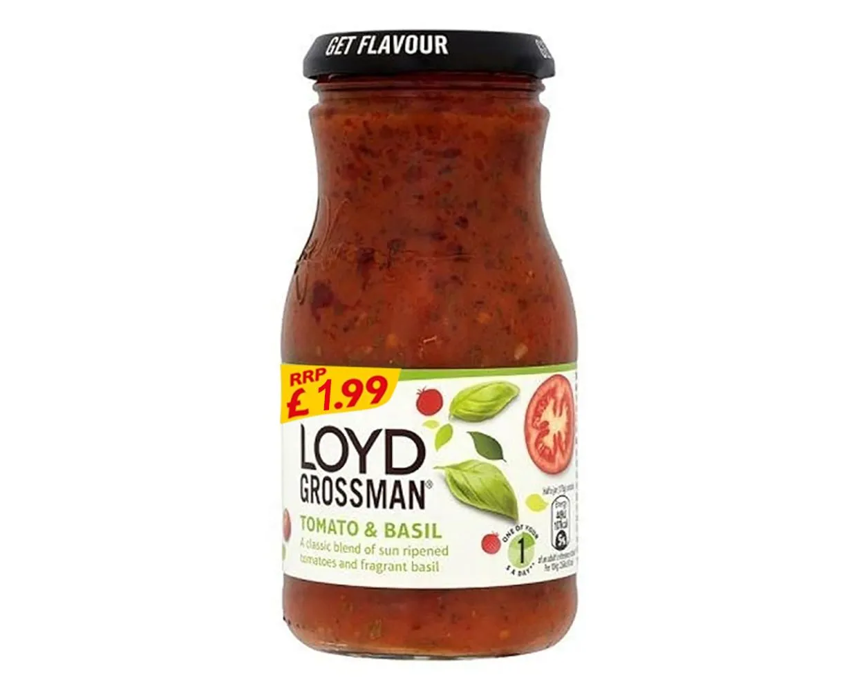 Loyd grossman tomato & basil£1.99