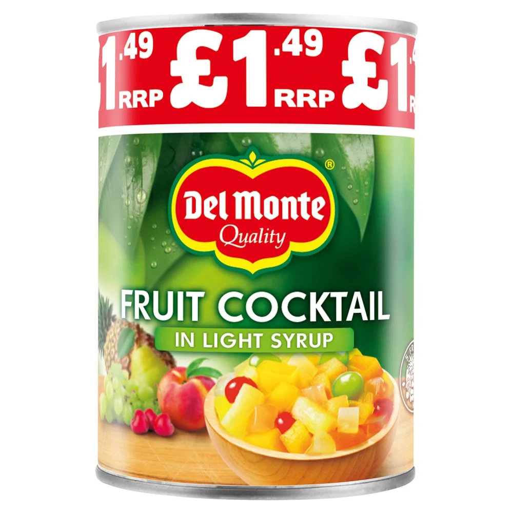 Del monte fruit cocktail in syrup pmp £1.49