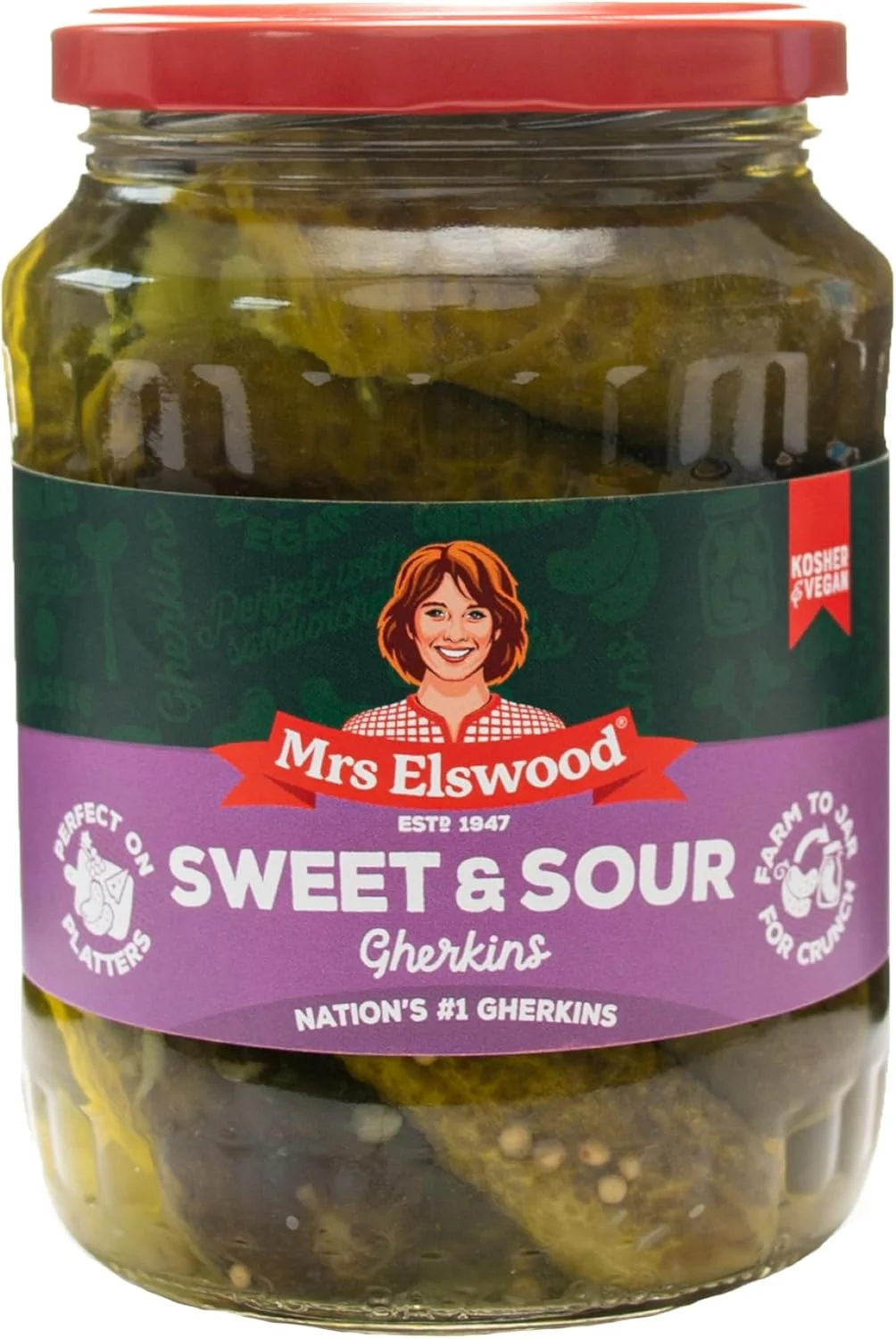 Mrs Elswood Sweet/sour Cucumbr