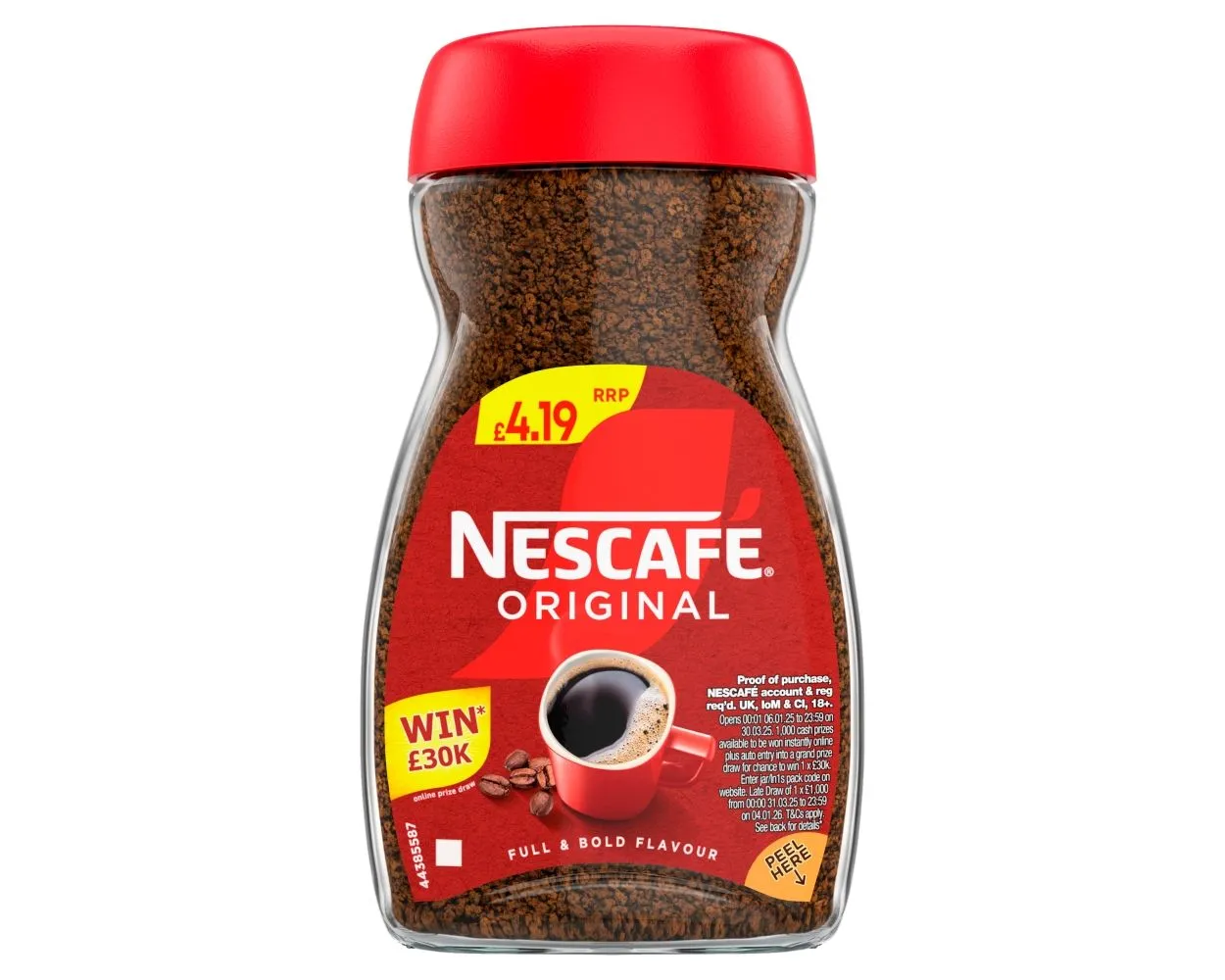 Nescafe coffee original pm£4.19